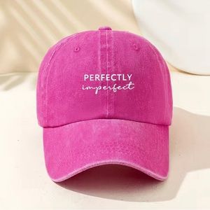 Perfectly Imperfect Pink Vintage Hat